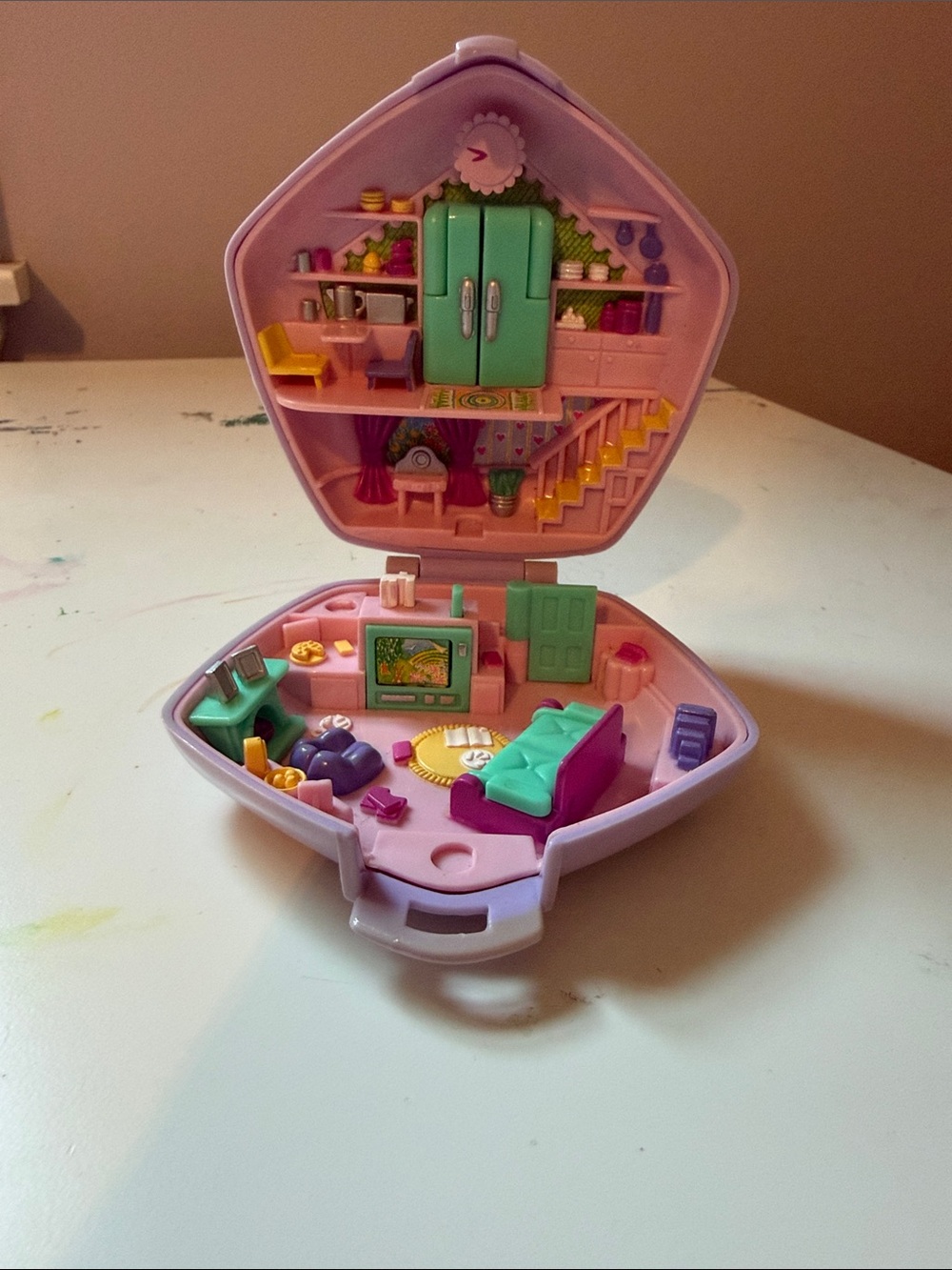 Vintage 1994 Video Party Slumber Party Polly Pocket